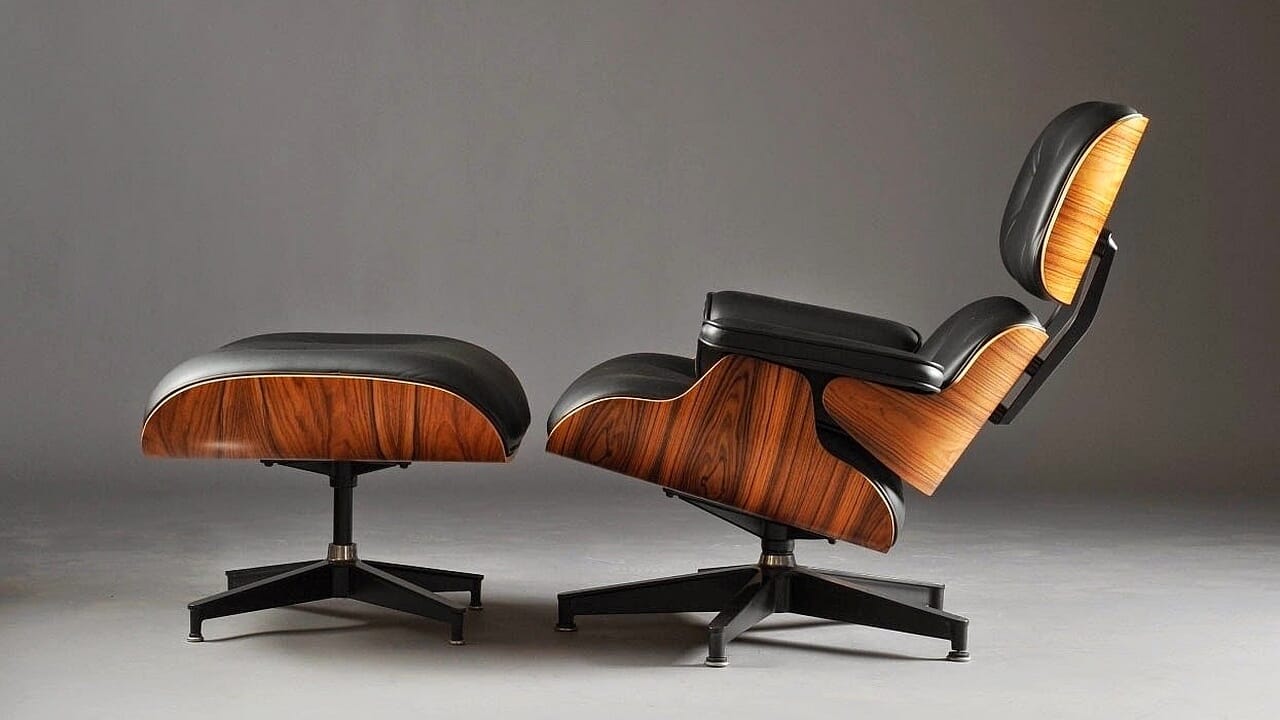 Eames recliner deals and ottoman