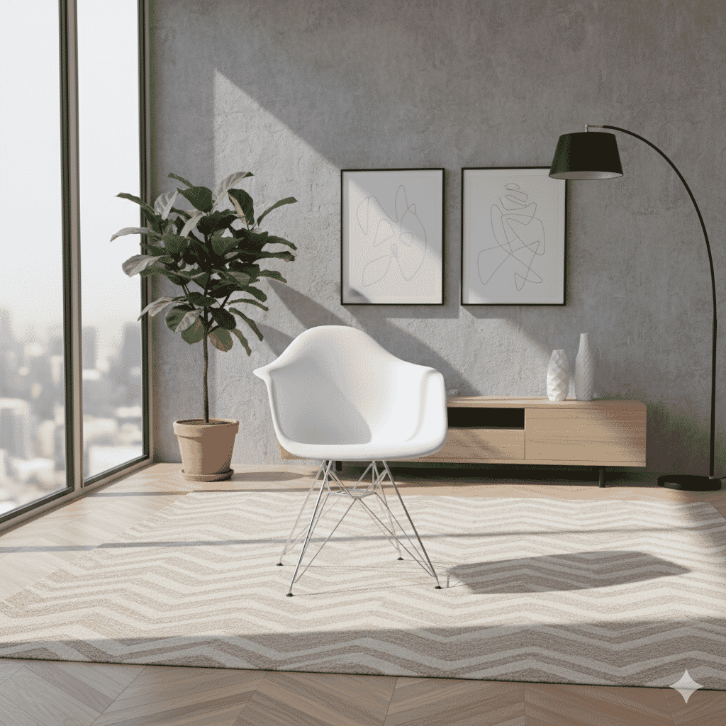 Plastic Shell Armchair