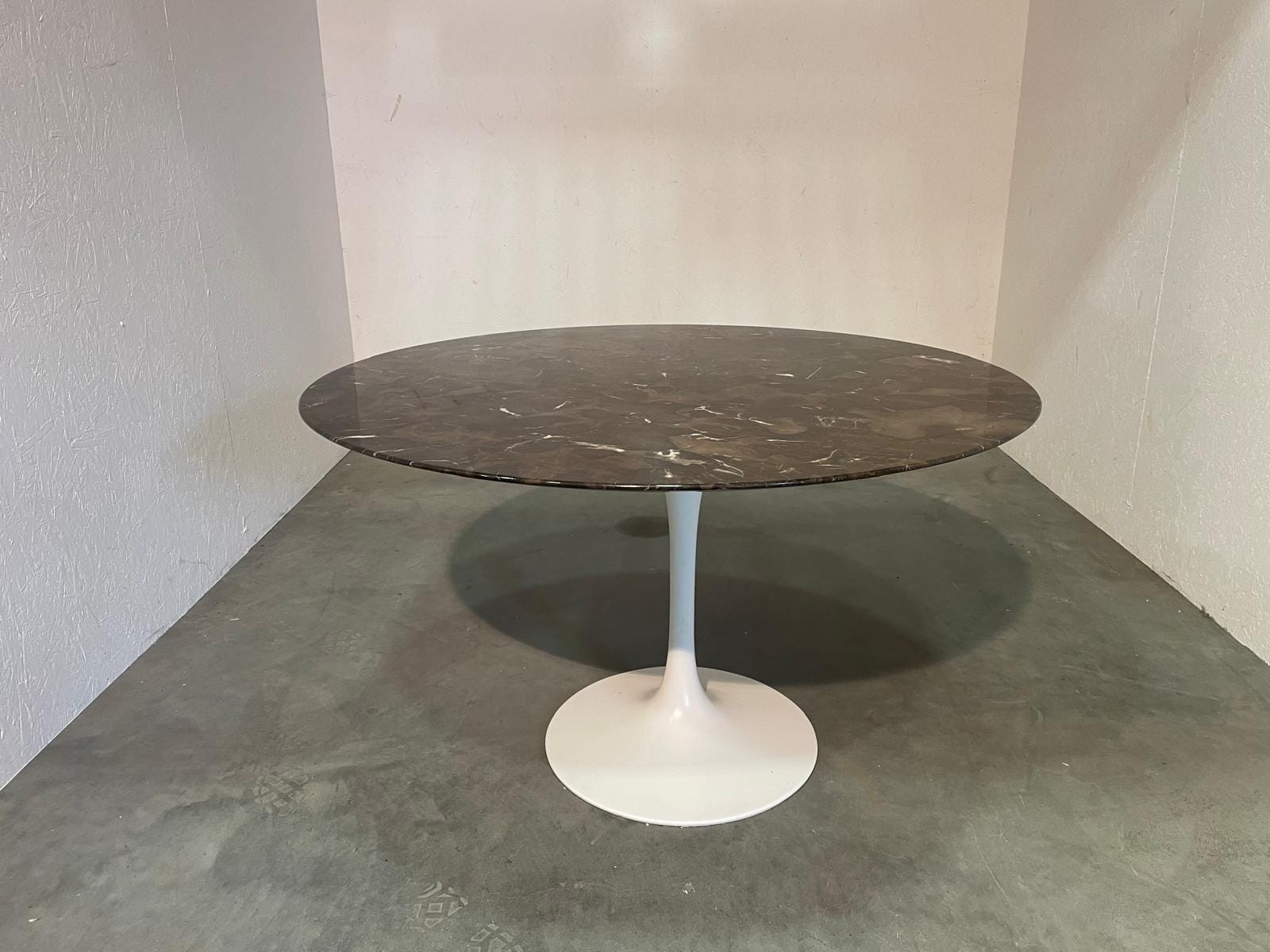 Pedestal Table Round Emperado Gloss 120cm