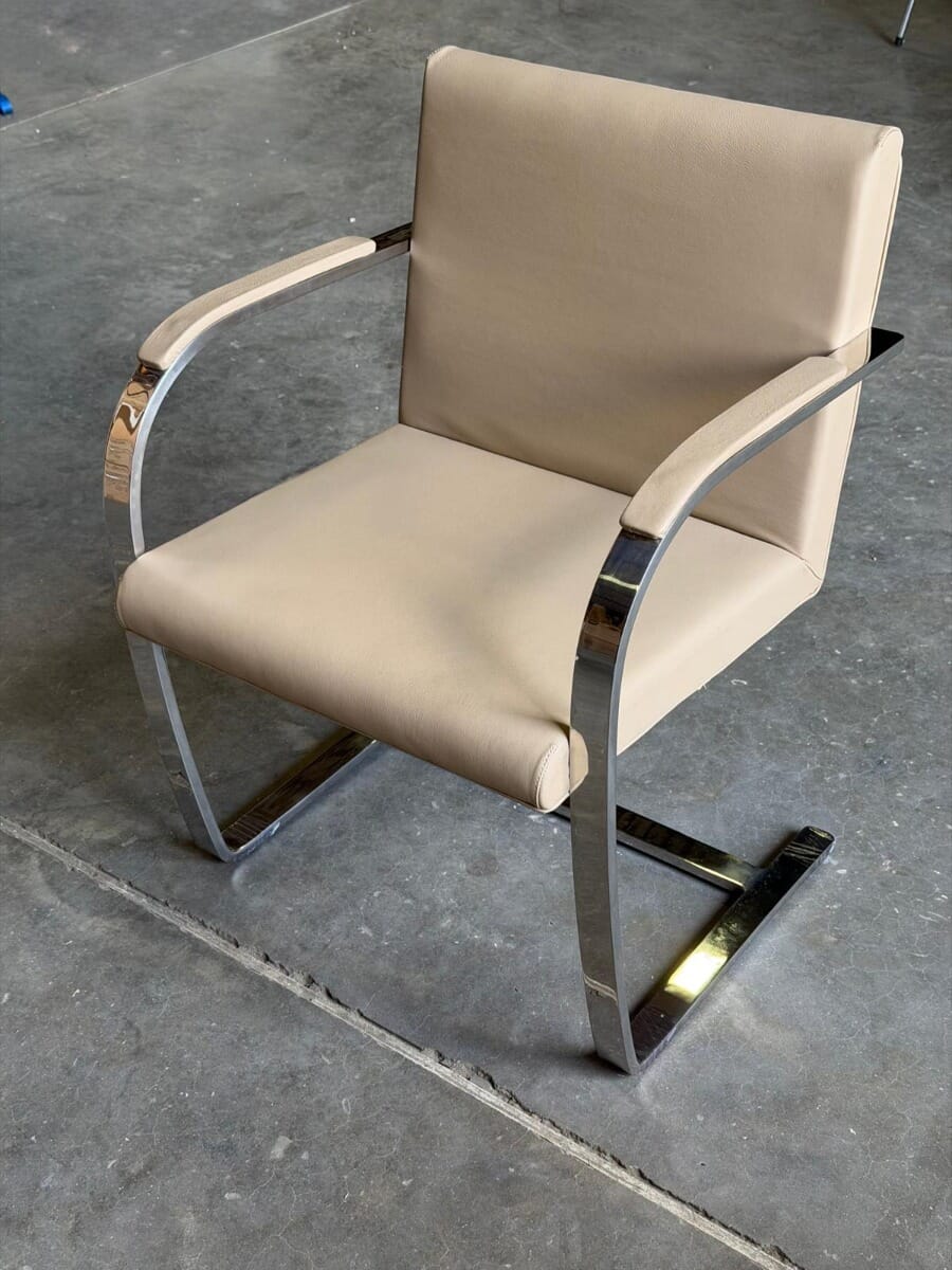 Brno Flat Bar Chair - Cream