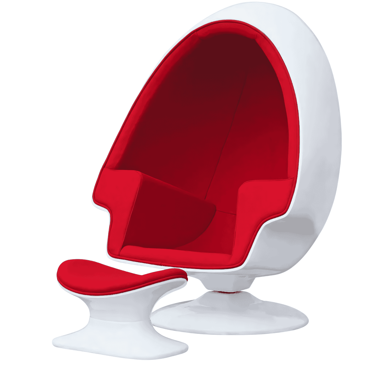 Alpha Egg Chair and Stool