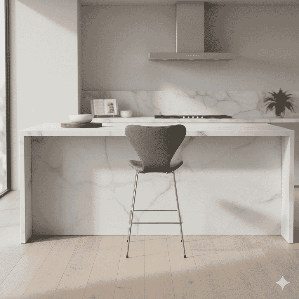 No. 7 Barstool Upholstered