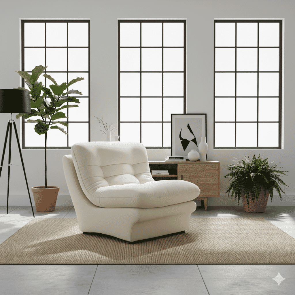 Carsons Mid Century Curved Modular Sectional Sofa - Corner