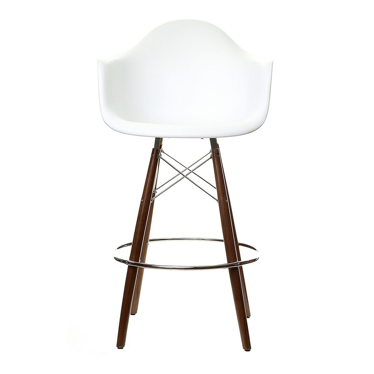 White plastic bar stools clearance