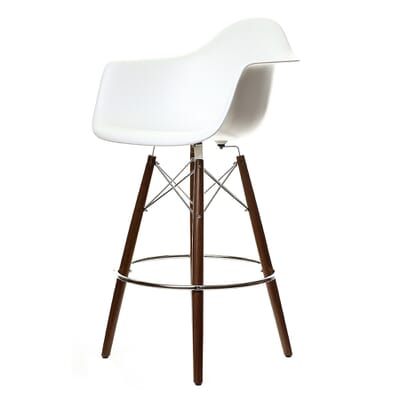 Charles Eames Style DAW ABS Plastic Bar Stool Style SWIVEL UK