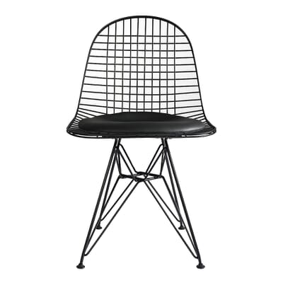 Charles Eames Style Dkr Chair Single, Cushion For Eames Wire Chair