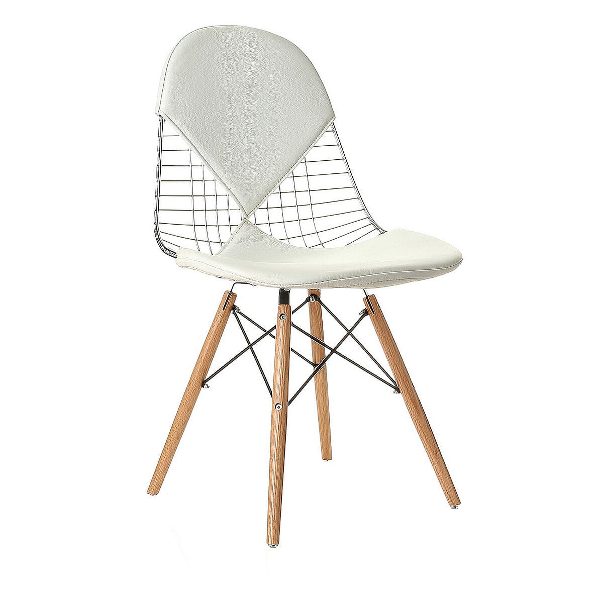 Charles Eames Style DKR Chair Bikini Pad SWIVEL UK