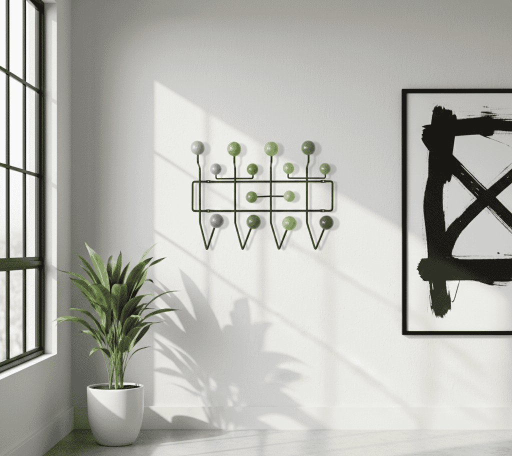 Coat Rack - Green Multi Colour