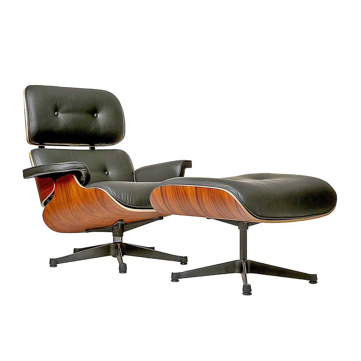 Charles Eames Inspired Lounge Chair And Ottoman European Version