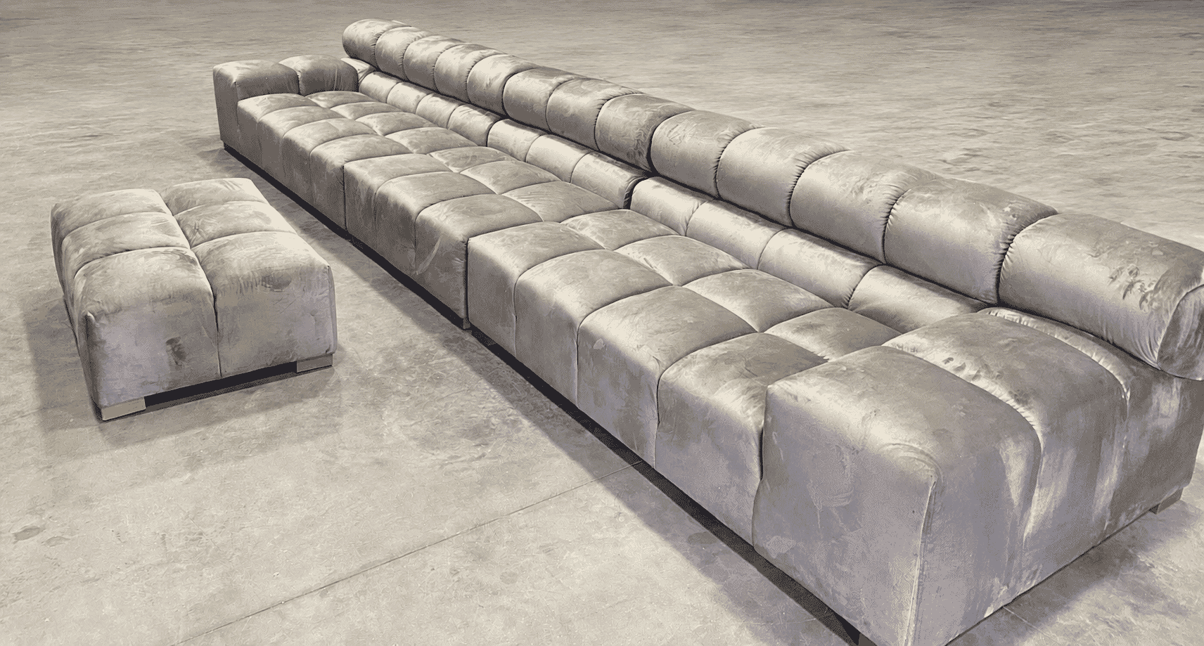 Tufty Sofa | 4 Piece Sectional sofa - In Stock