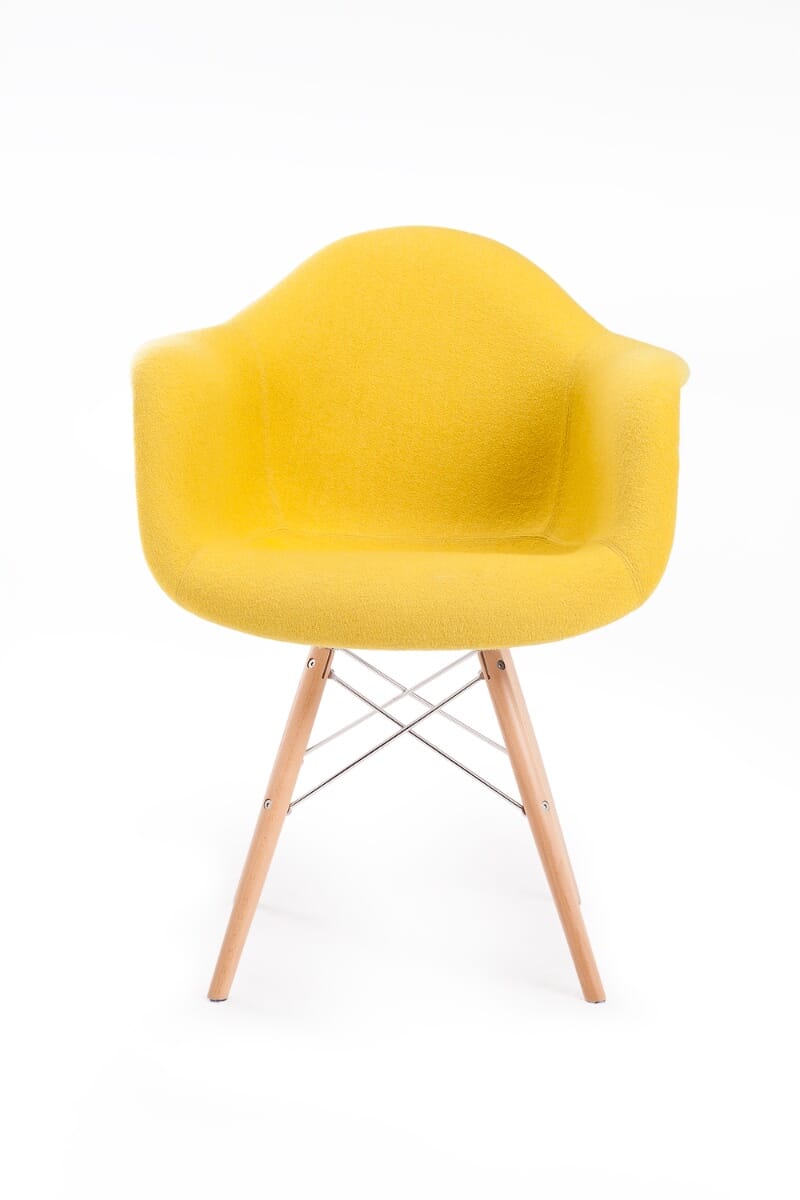 Upholstered Shell Arm Chair