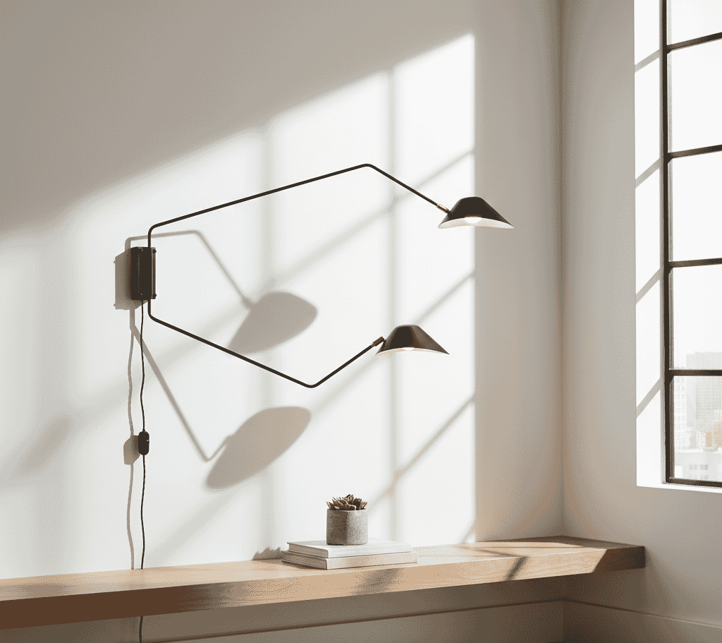 DQ49 2 Arm Wall Lamp