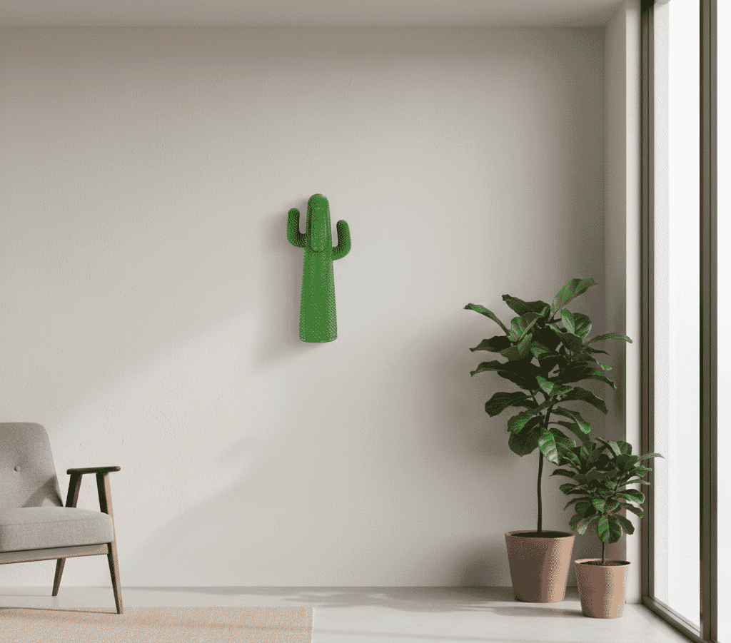 Cactus Coat Rack