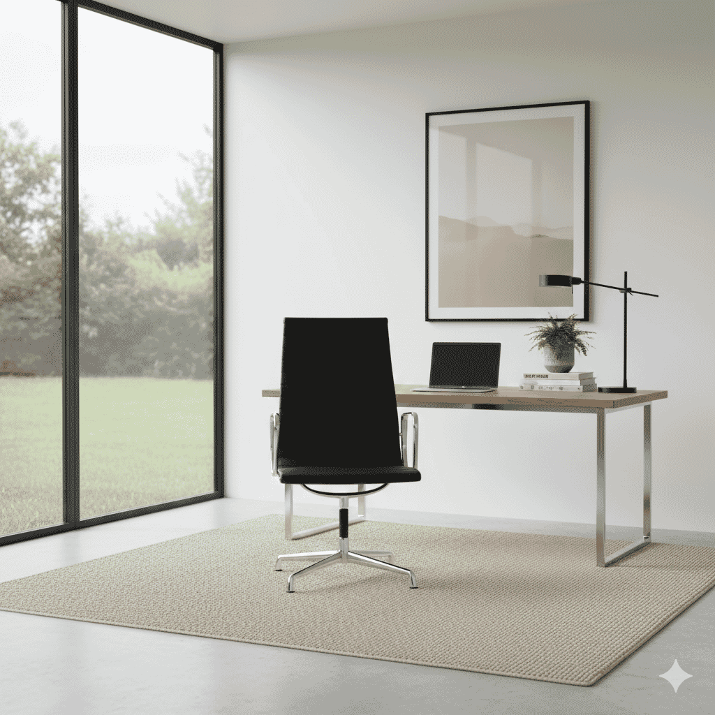 Charles Eames Office Chair EA 109 - Aluminium Thin Pad Chair