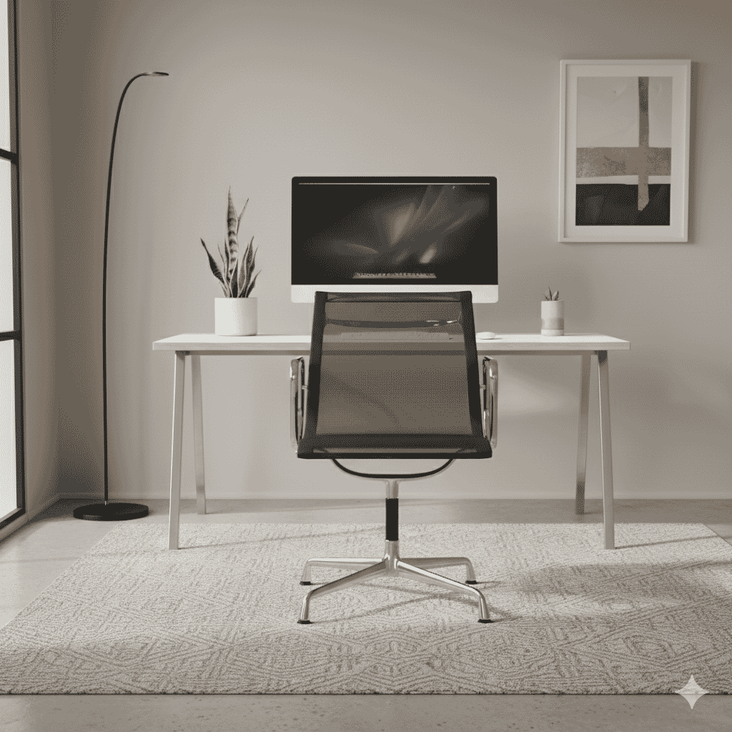 Office Chair 108 In Black Mesh