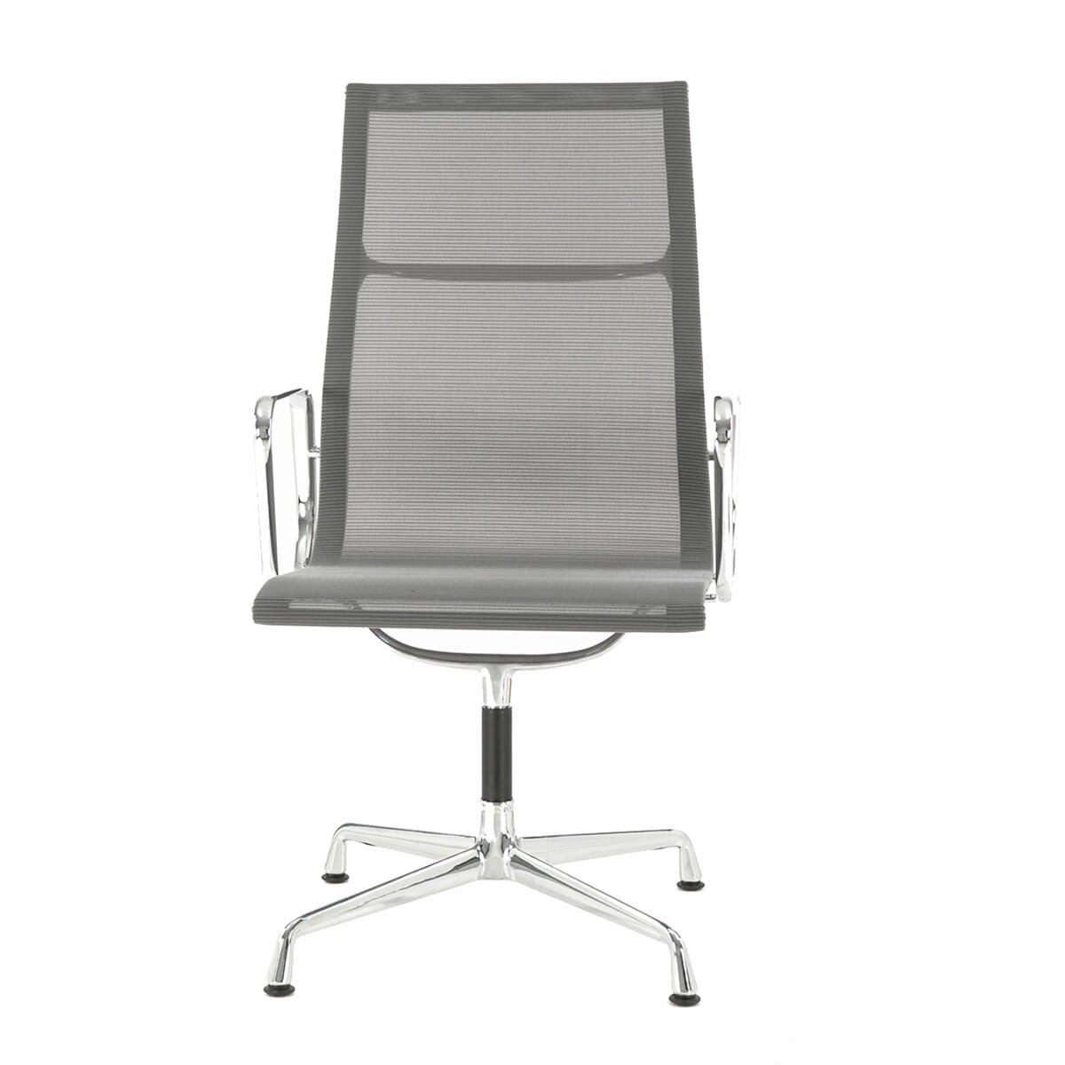 Charles Eames Style Eames Office AlumInium Chair EA 109 In Grey Mesh SWIVEL UK