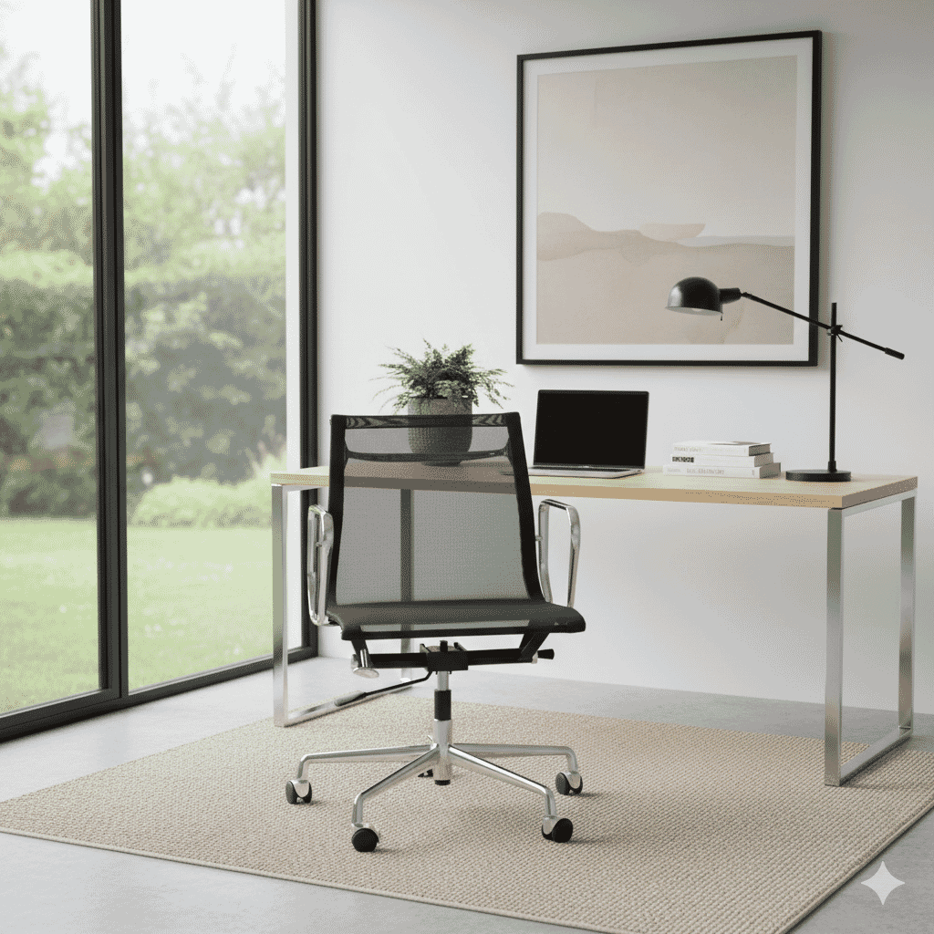 Charles Eames Office Chair EA 117 - Aluminium Mesh Chair