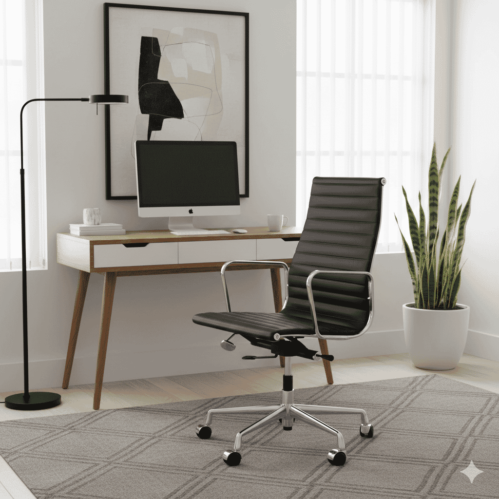 Charles Eames Style EA 119 Aluminium Group Office Chair
