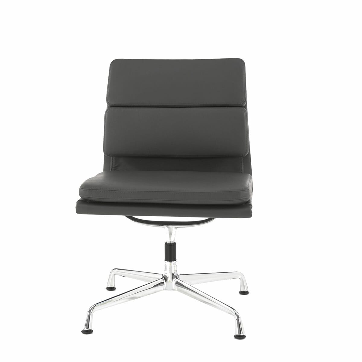Charles Eames Style Eames Office Soft Pad Chair EA 207 In Dark