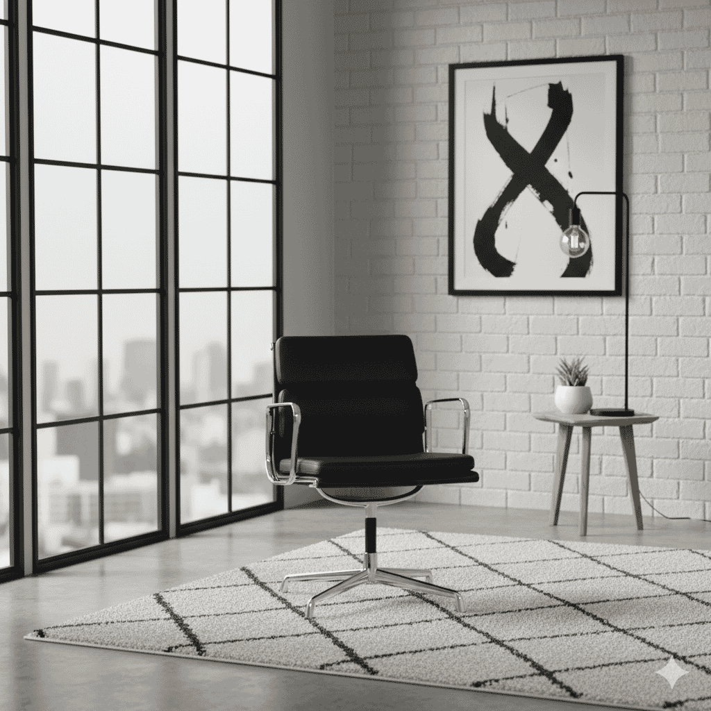 Charles Eames Office Chair EA 208 - Soft Pad Chair