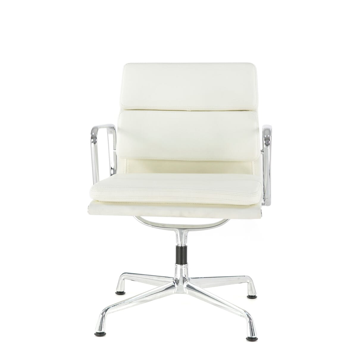 Eames white leather office clearance chair
