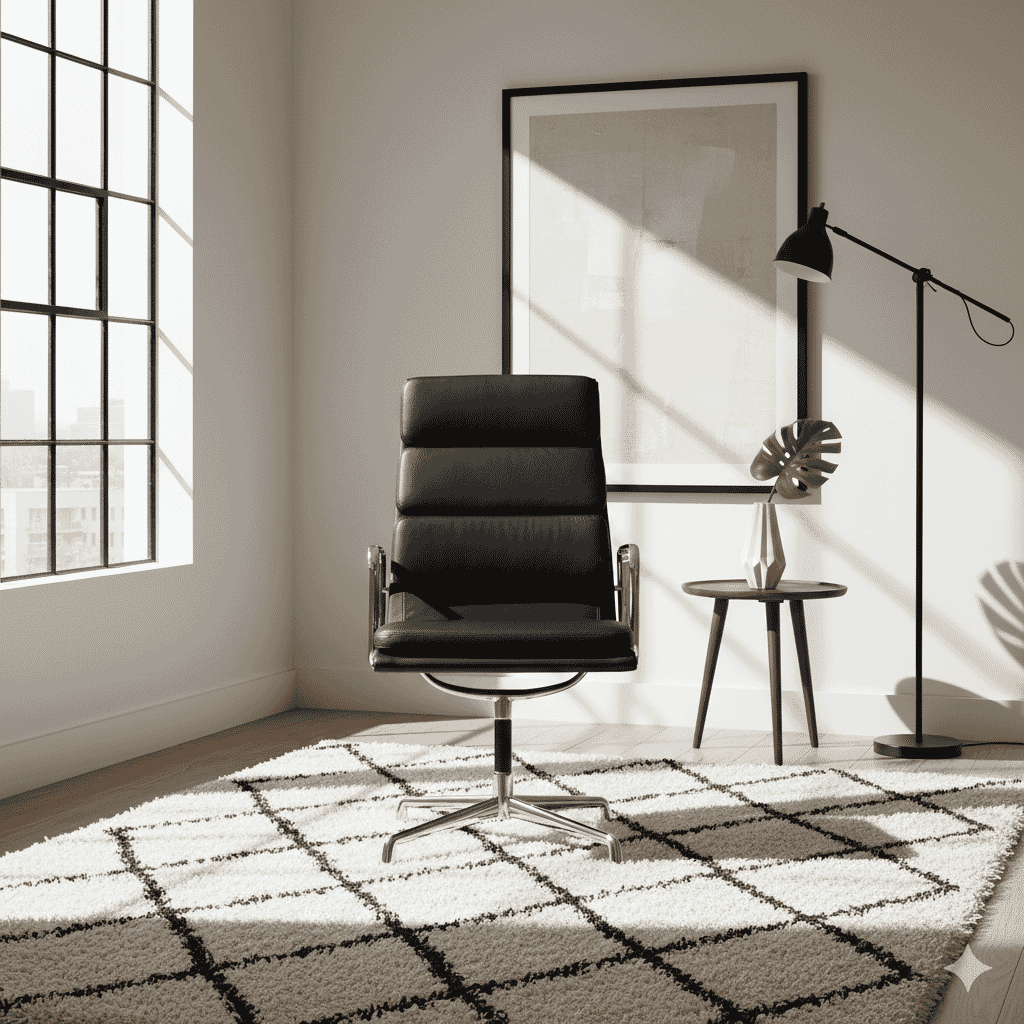 Charles Eames Style EA 209 Soft Pad Group Office Chair