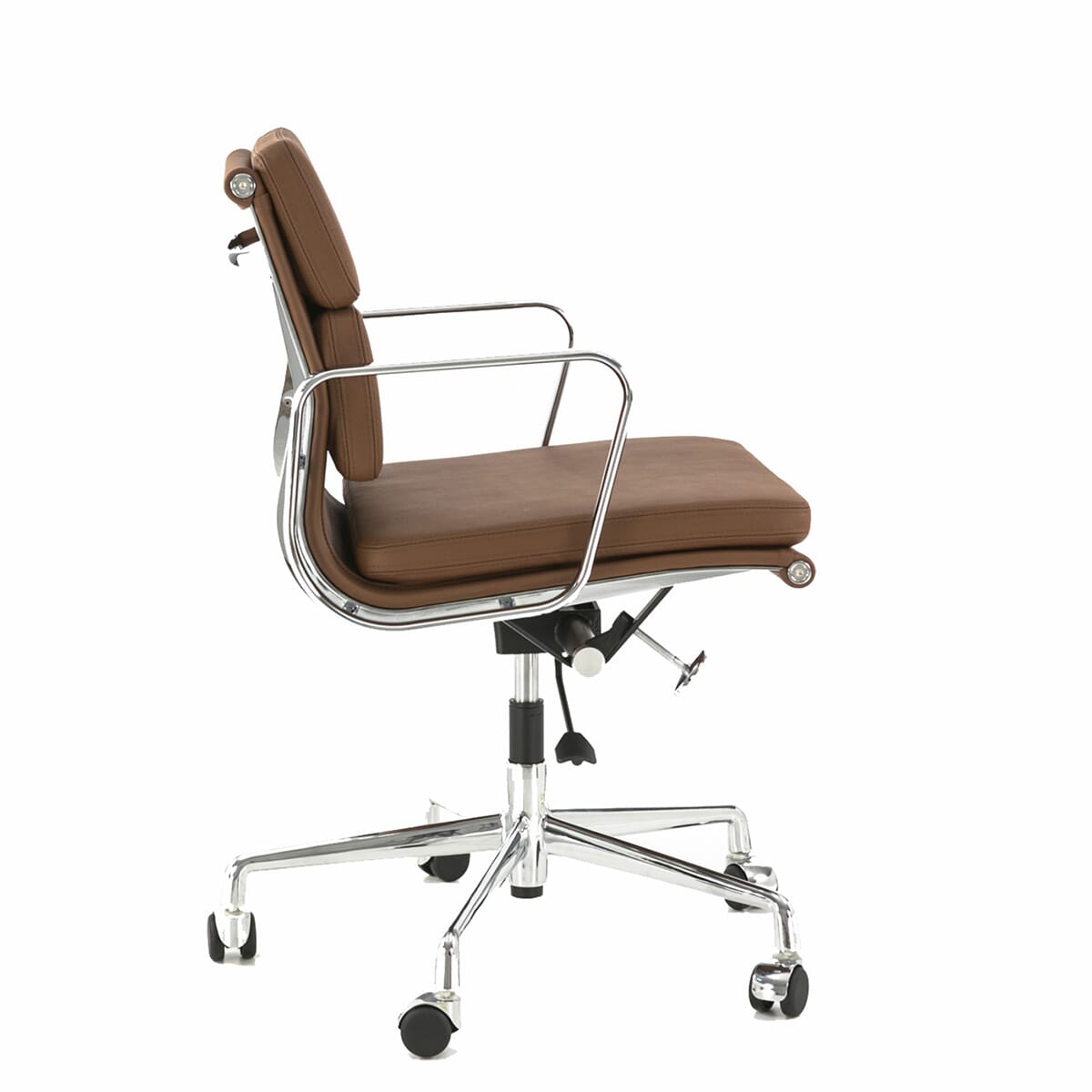 Eames style office sales chair brown