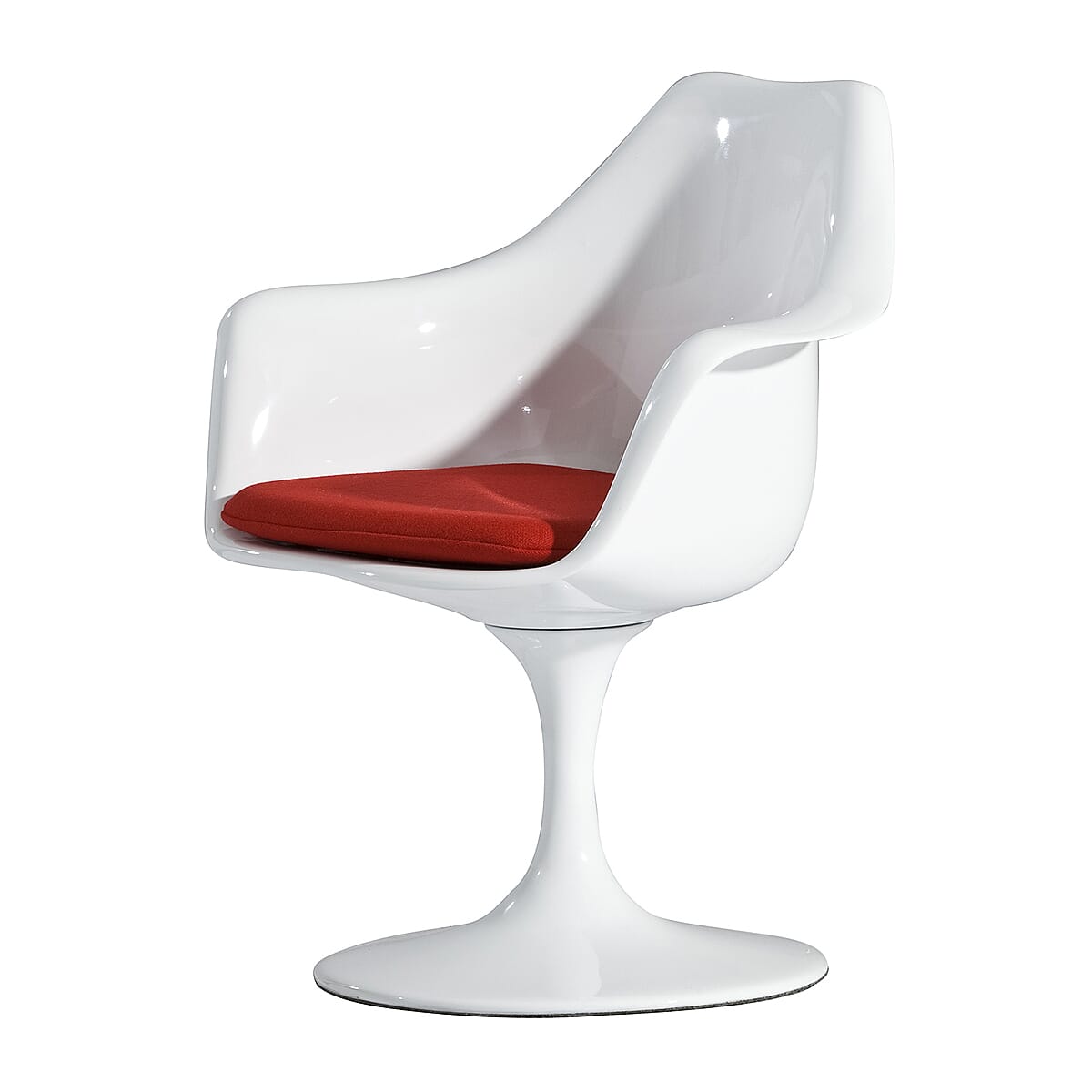 Fiberglass tulip chair best sale