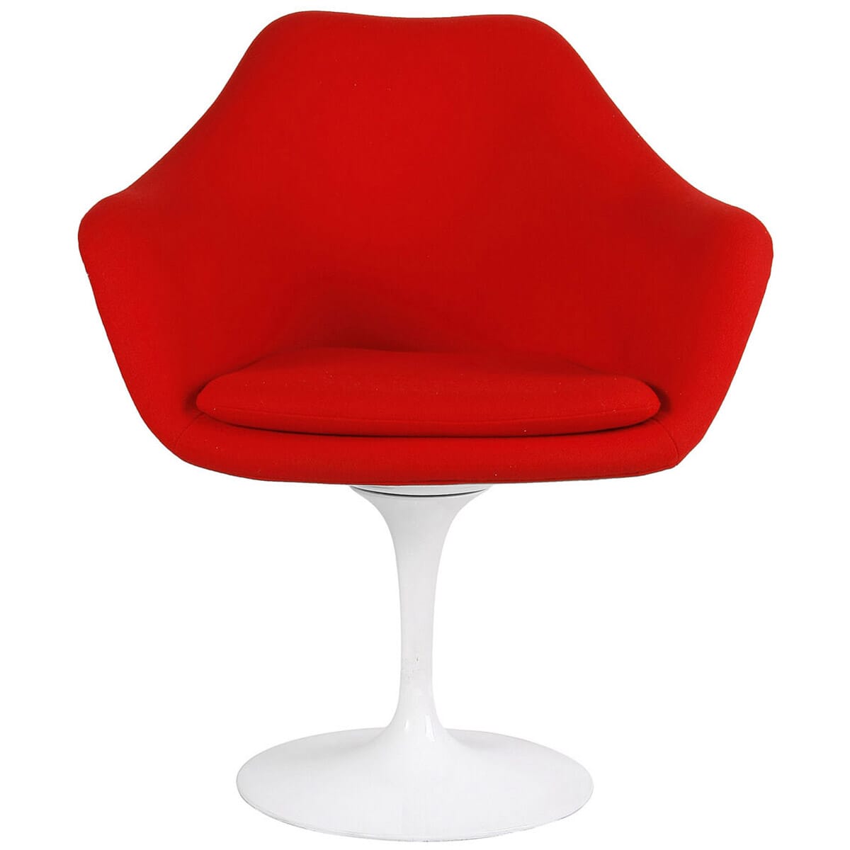 Eero Saarinen Inspired Tulip Armchair Fibreglass Full Cover