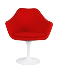 Pedestal Armchair Fibreglass Full Cover Style