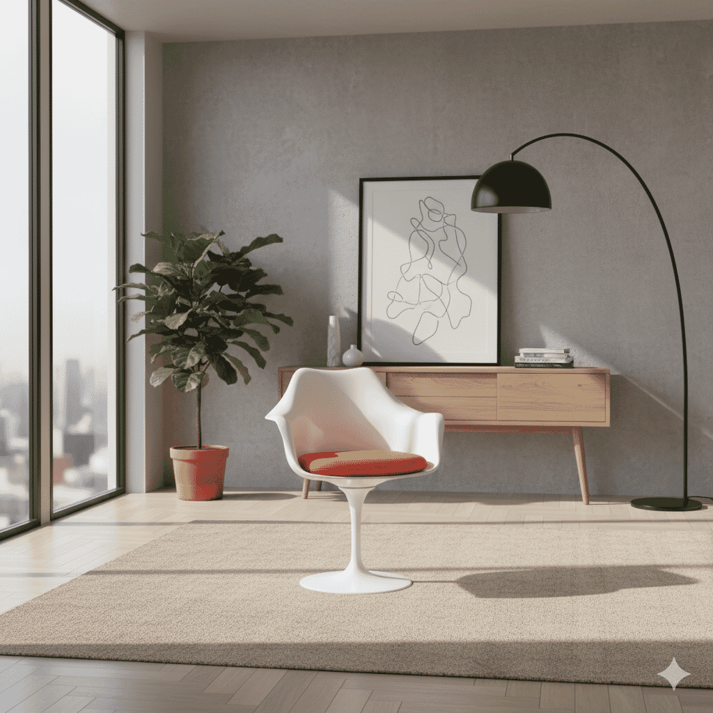 Pedestal Armchair Plastic