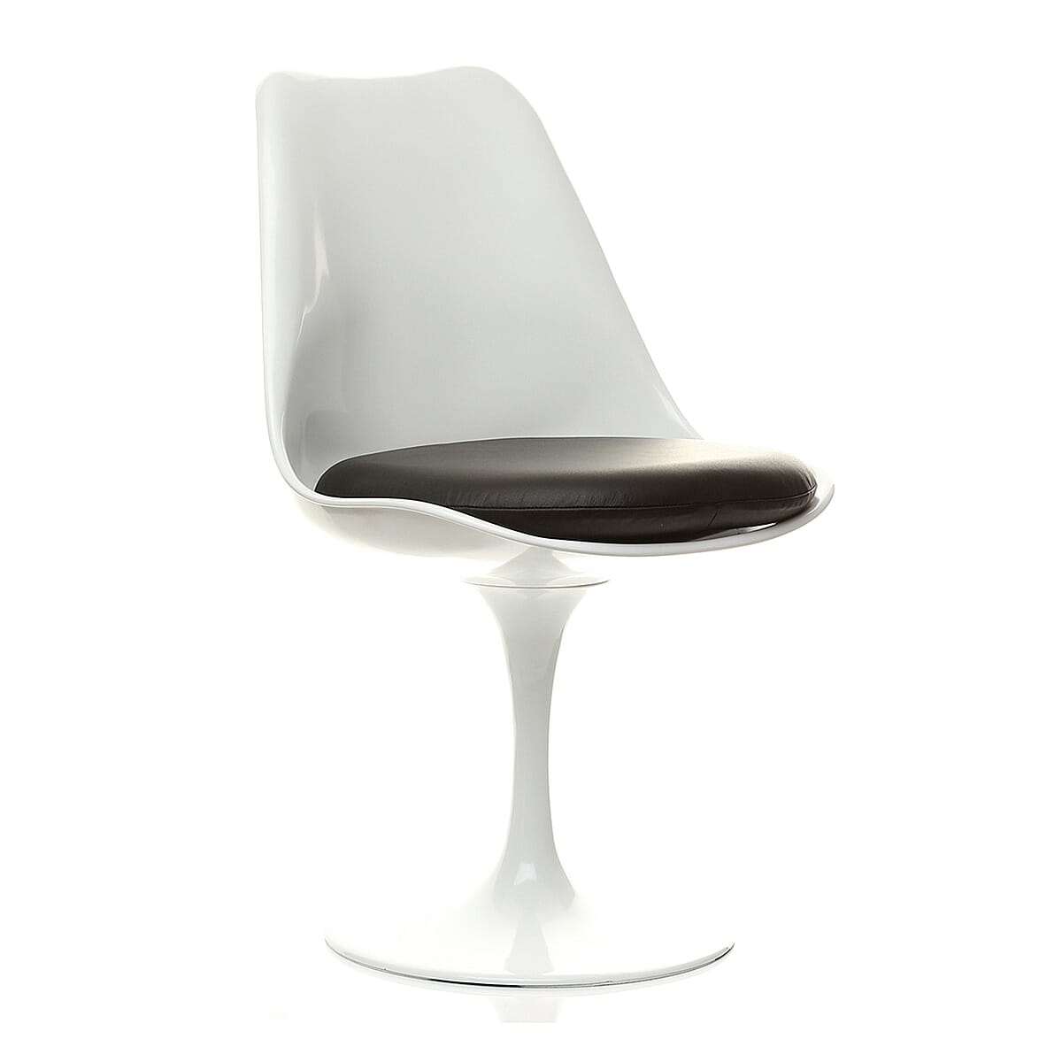 Low profile swivel sales tulip chair