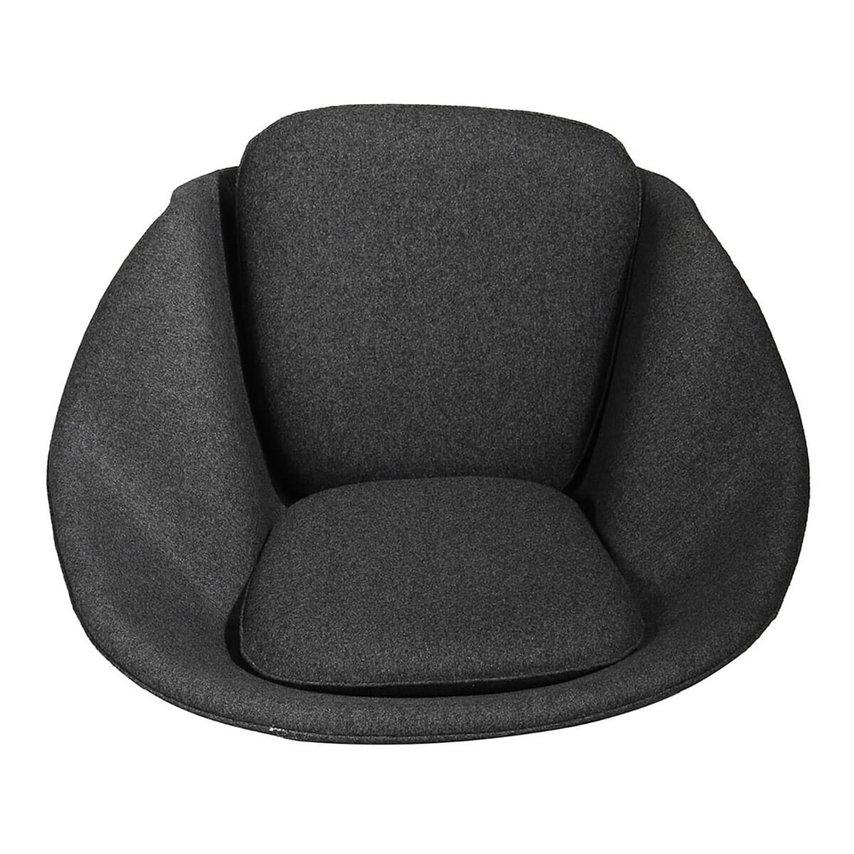 Swivel womb deals chair