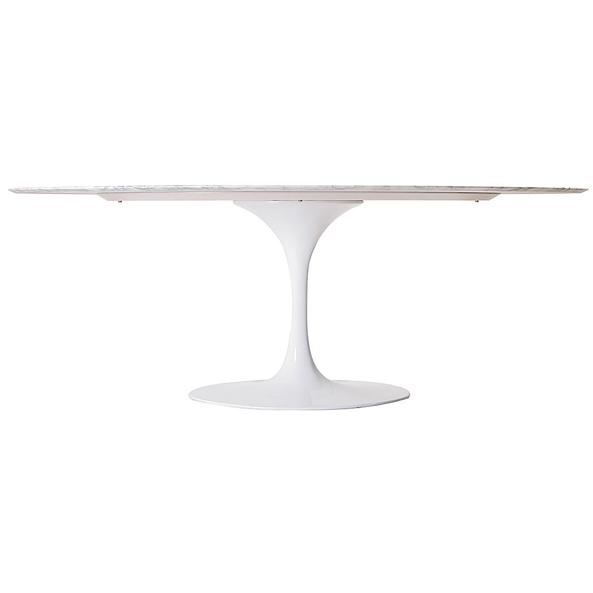 Saarinen oval hot sale dining table reproduction