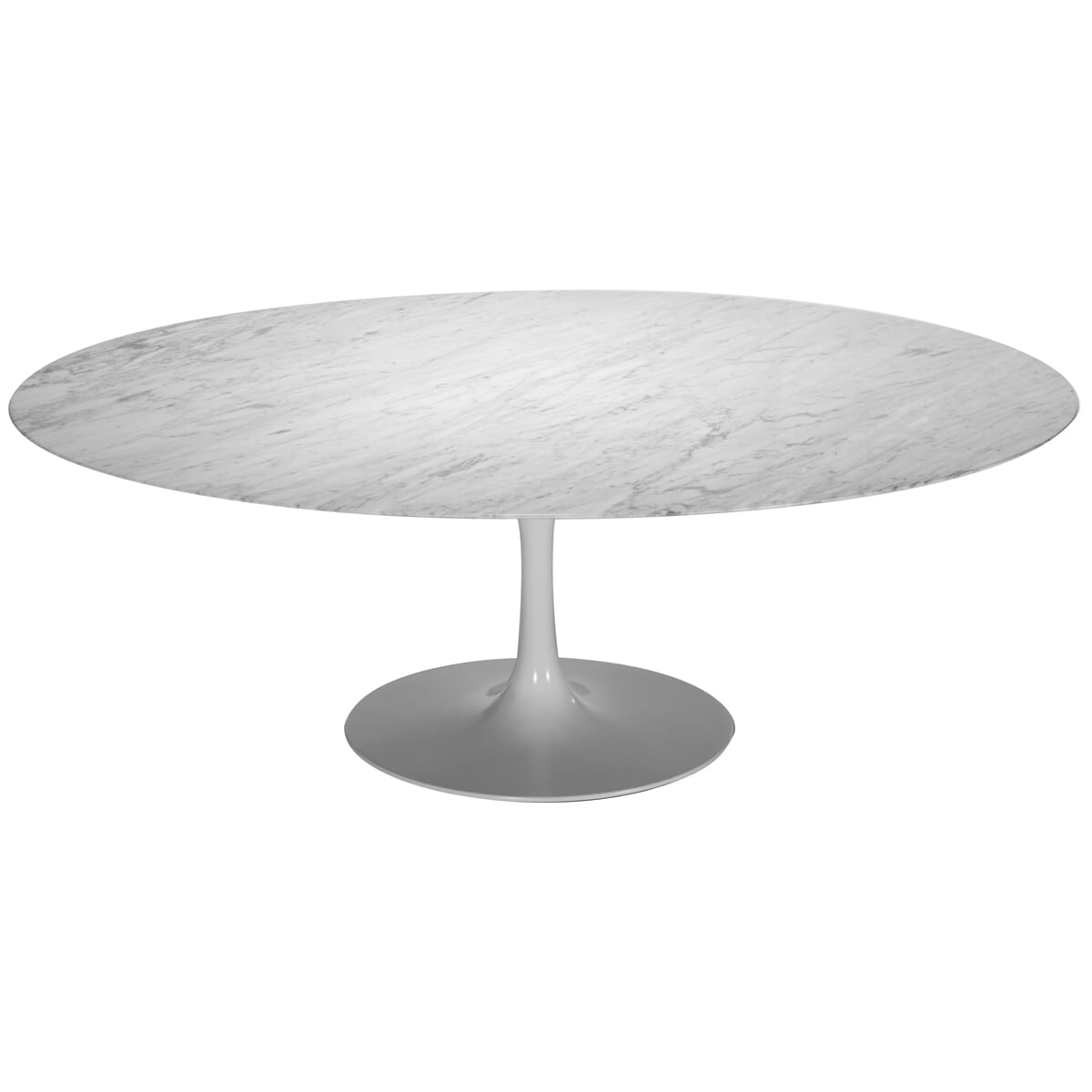 Aero marble store oval dining table