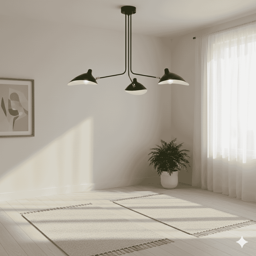 3 Arm Ceiling Lamp 