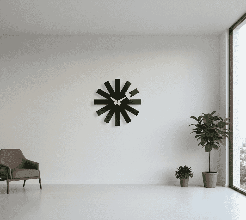 Asterisk Clock
