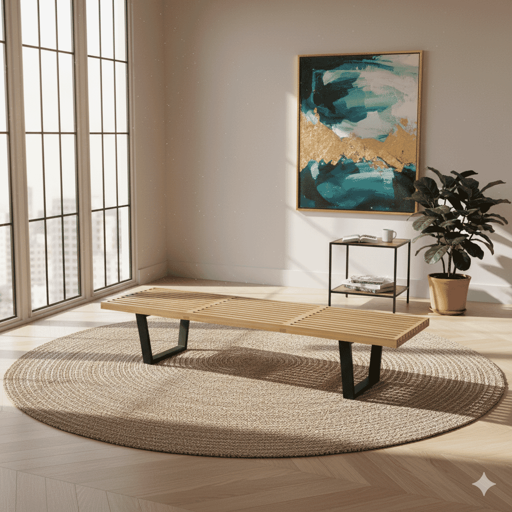 Large Bench - American Oak