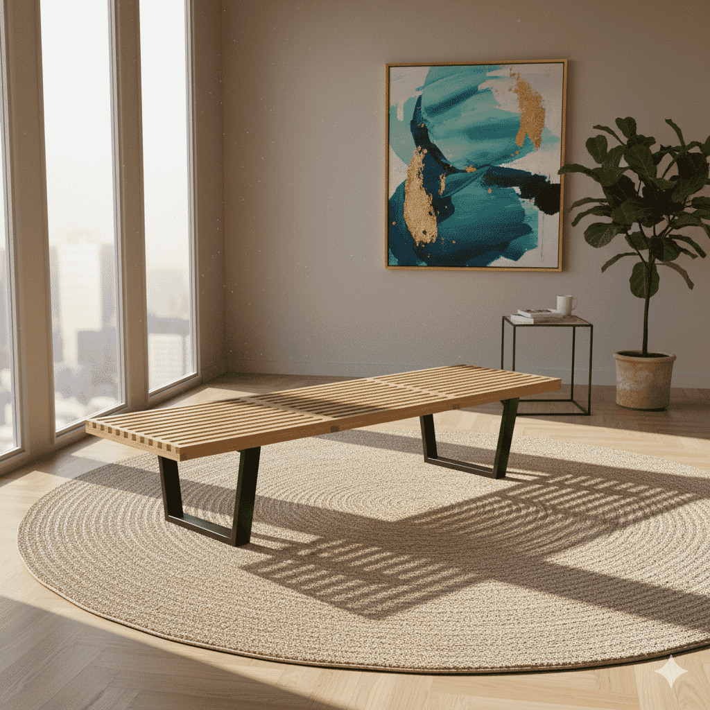 Large Bench - American Walnut