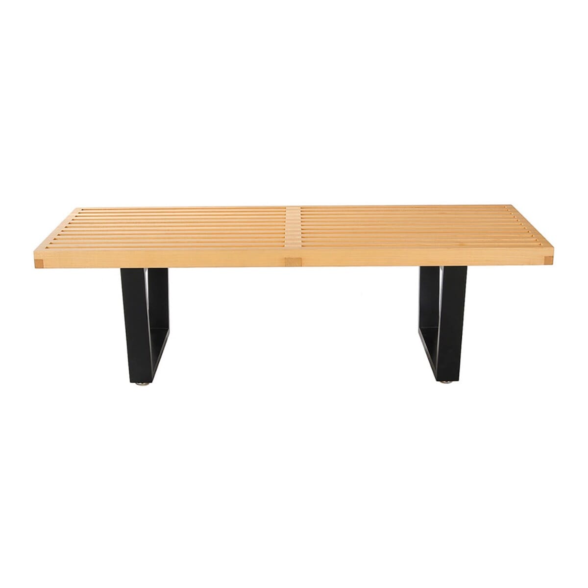 Nelson bench deals coffee table