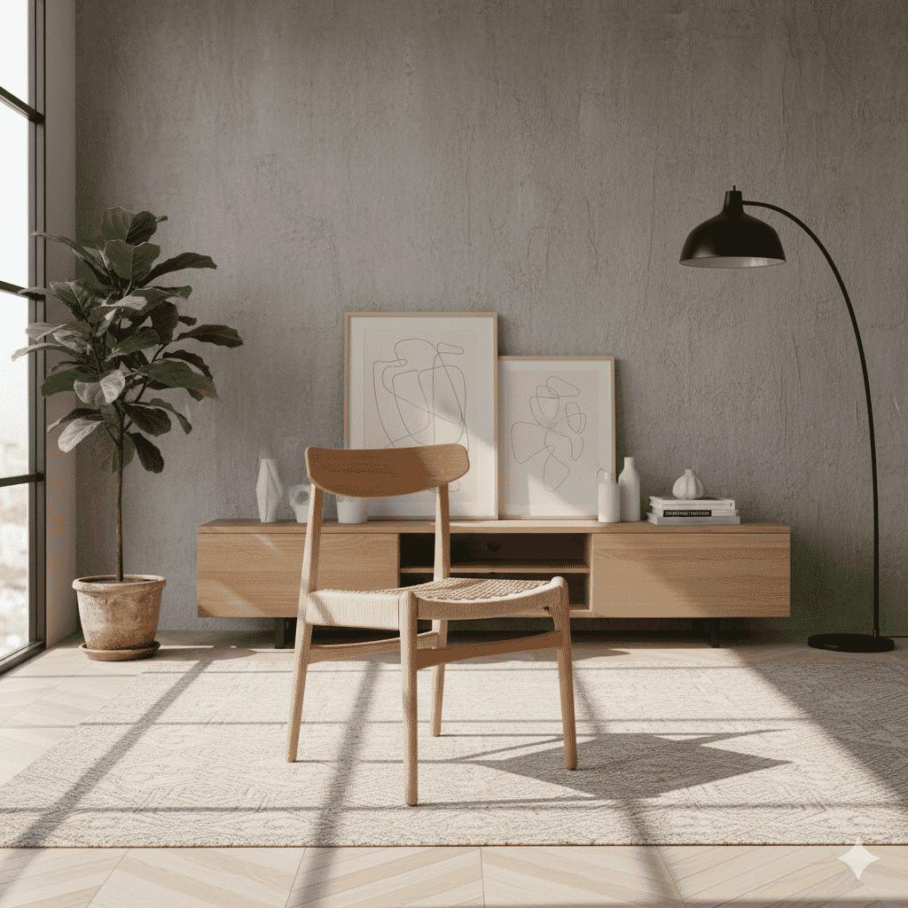 CH Wooden Dining Chair 