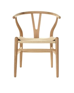 Scandi Dining Oak And Natural Cord