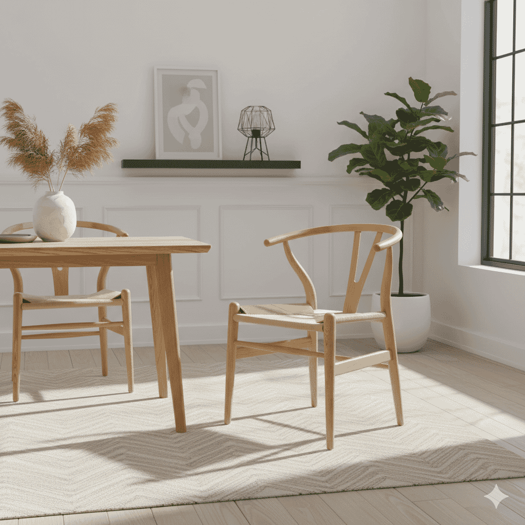 Scandi Dining Chair  (Second Stock - Please read the description!)