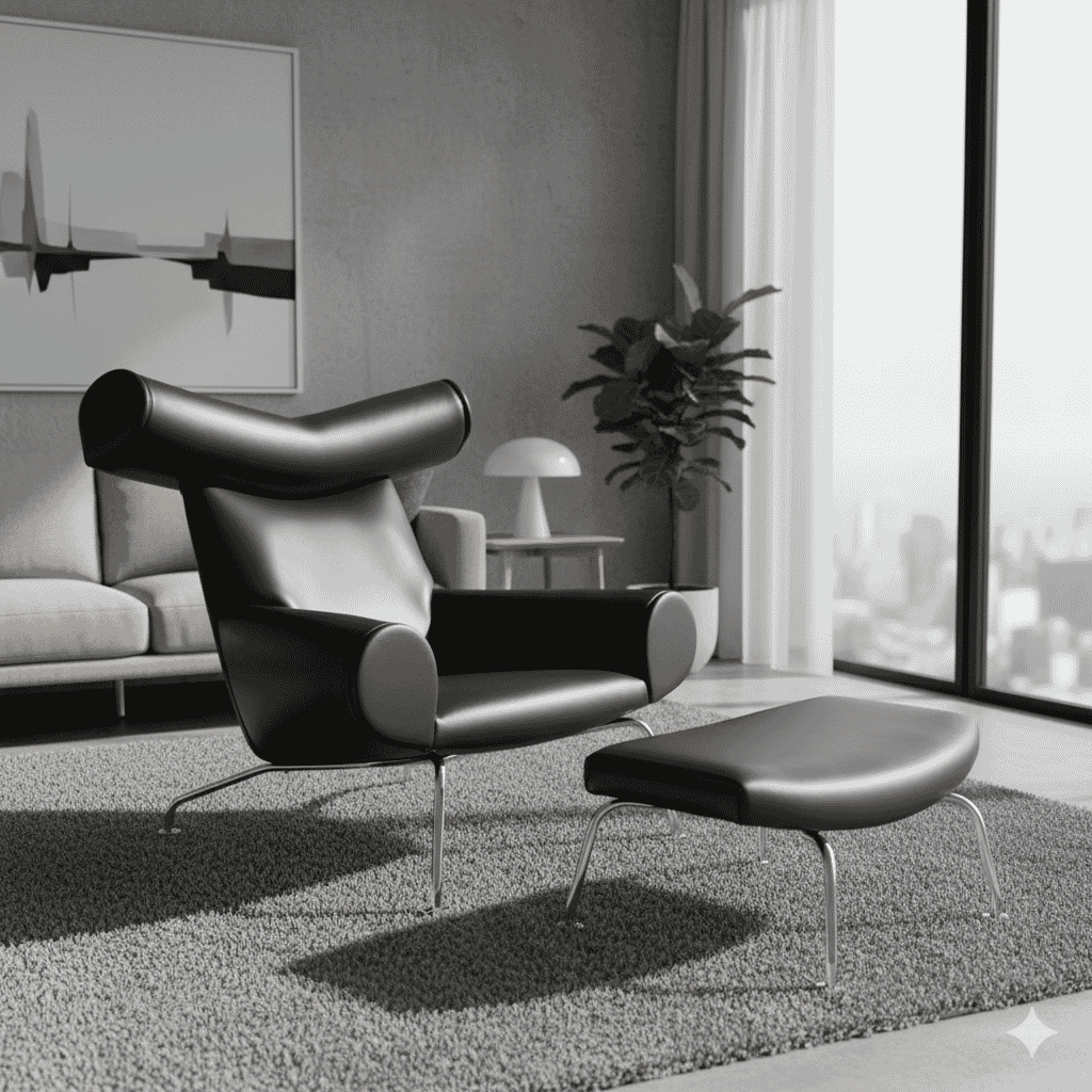 EJ 100 Chair And Ottoman