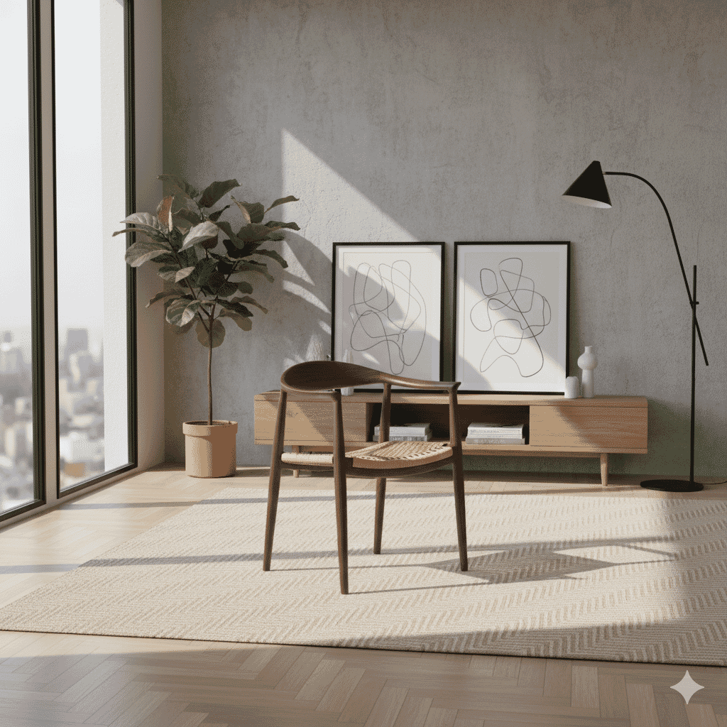 The Kennedy Chair - Corded Style