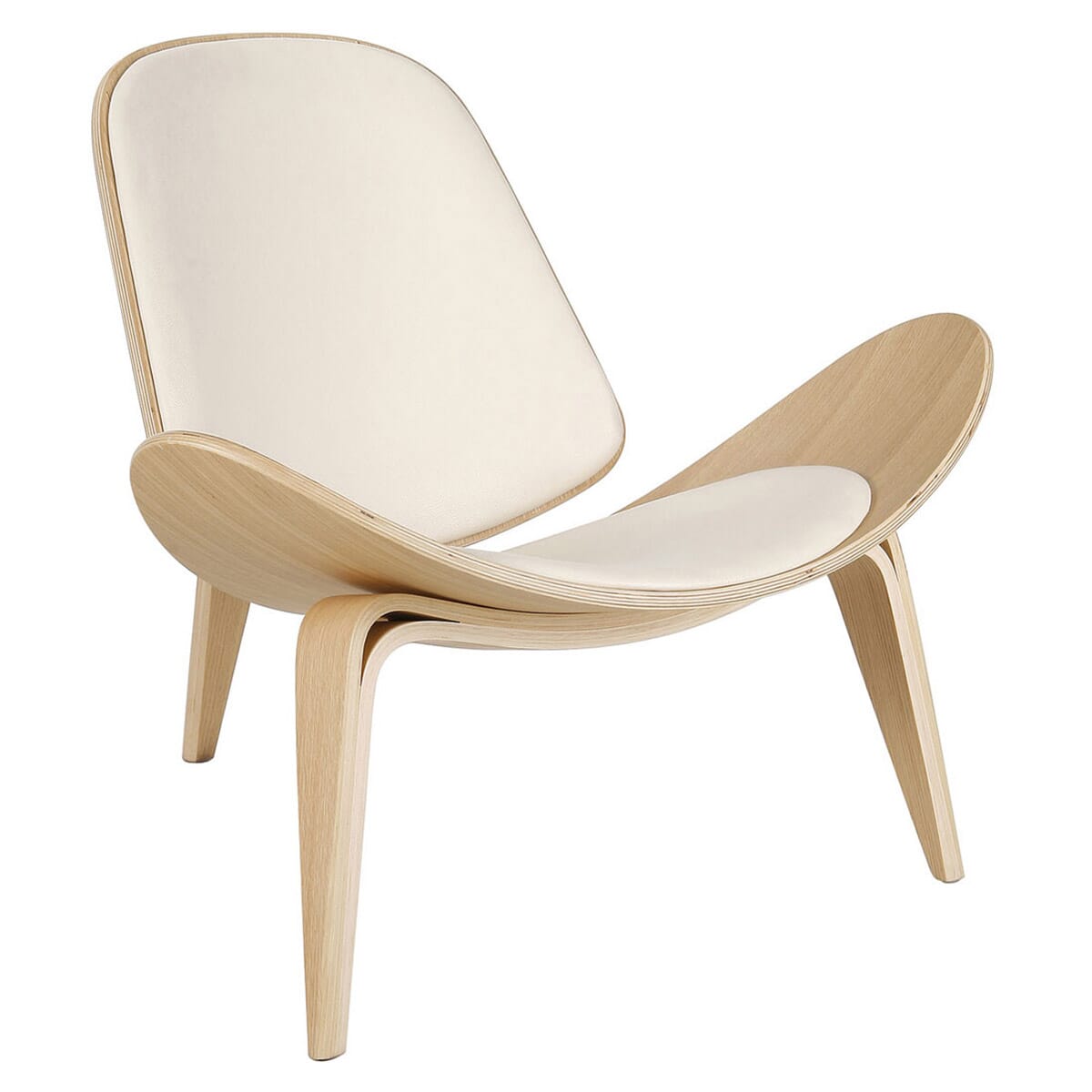 Wooden clearance shell chair