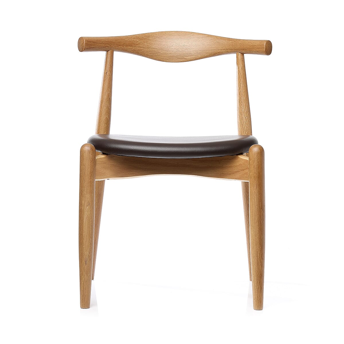 Elbow dining chair clearance black