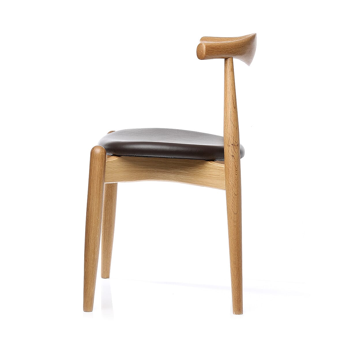 Black elbow dining clearance chair