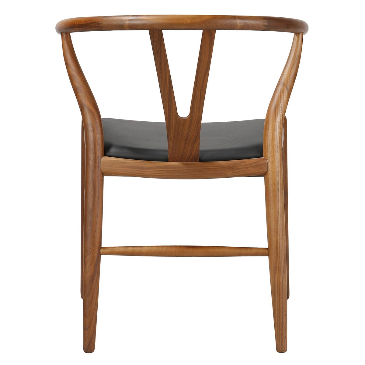 Padded shop wishbone chair