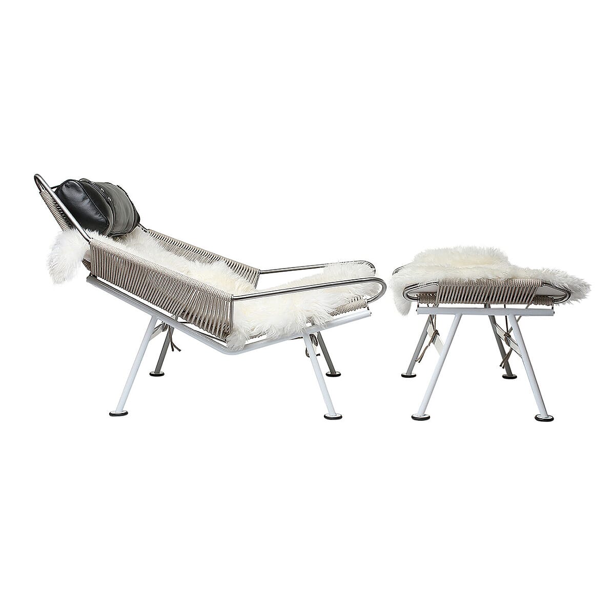 Flag halyard hot sale chair and ottoman